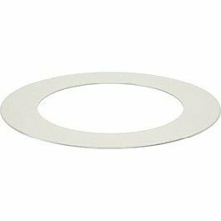 BSC PREFERRED 1008-1010 Carbon Steel Ring Shims 0.0060 Thick 1 ID, 10PK 3088A256